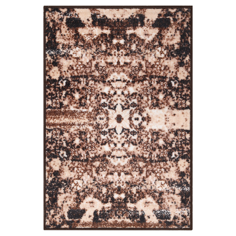 Myrick Bohemian Rustic Medallion Indoor Area Rug