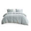 3 pièces de literie pour lit double / grand lit en coton avec motif de boutons