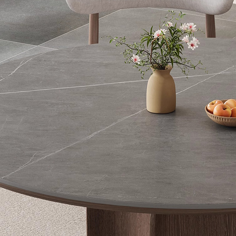 Petite table ronde simple et moderne, H 29,53 po x L 51,18 po x l 51,18 po