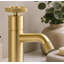 Robin Mono Basin Mixer Tap - Brushed Nickel-269636659