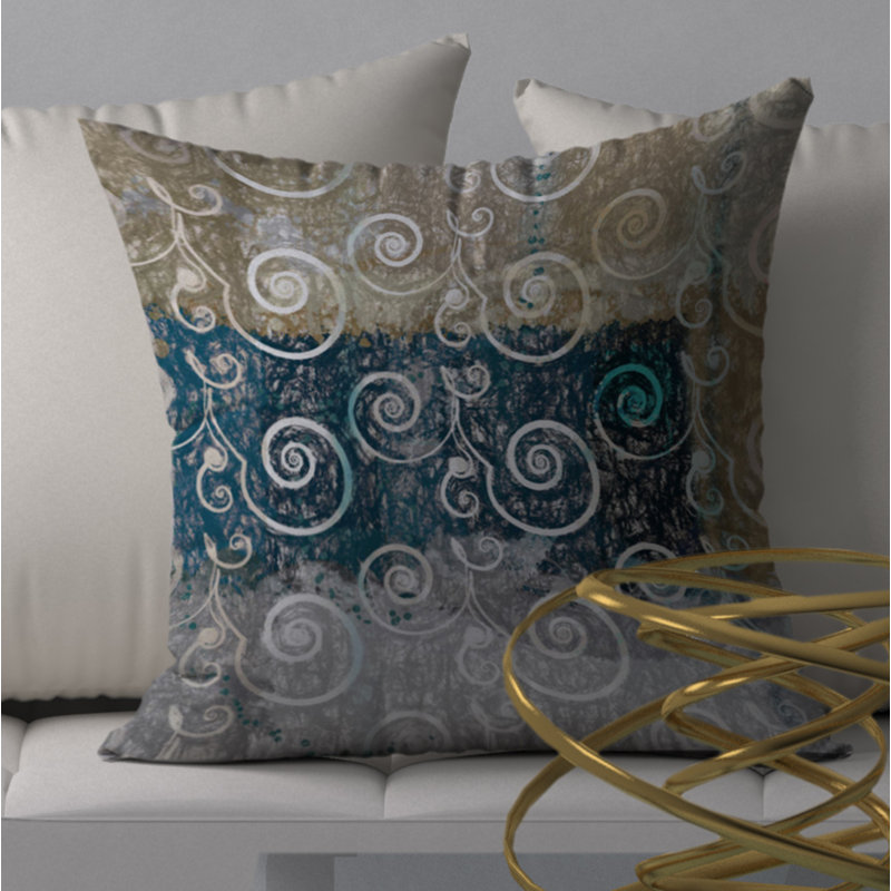 Housse de coussin carrée/insert, 24 po x 24 po