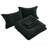Washed Microfiber 7-Pieces Honeycomb Comforter Set with Sheets-233380297-233380296
