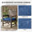 Wynee Outdoor 4” Seat Cushions And 22”X22” Outdoor Cushions Dining Seat Cushions -2136508290