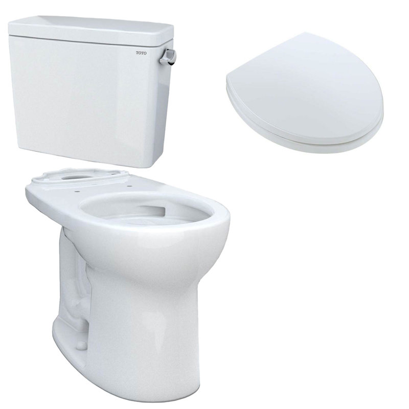Drake® 1.28 GPF (Water Efficient) Round Two-Piece Toilet