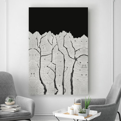 «E Crackled Arbor I», reproduction sur toile