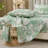 Gogreen 100% Cotton 4PC Deep Pocket Full Sheet Set Fit 16", Breathable Super Soft Full Size Sheet Set, Luxury Hotel Style Home Decor Full Bed Sheet Set, Gift For Women, Men-117482958-117482964