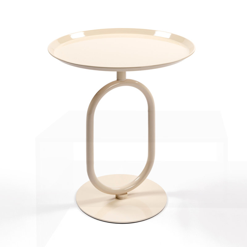 Table de bout en métal en forme de lanterne, table d'appoint, petite table d'appoint, table de bout moderne, pour le salon