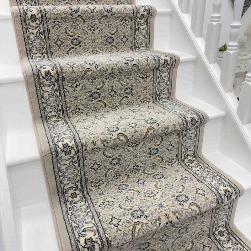 Stair Runner Floral Area Rug, Stair Runner 66 x 450 cm