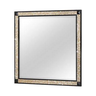 LIVELY BLACK/GOLD MIRROR