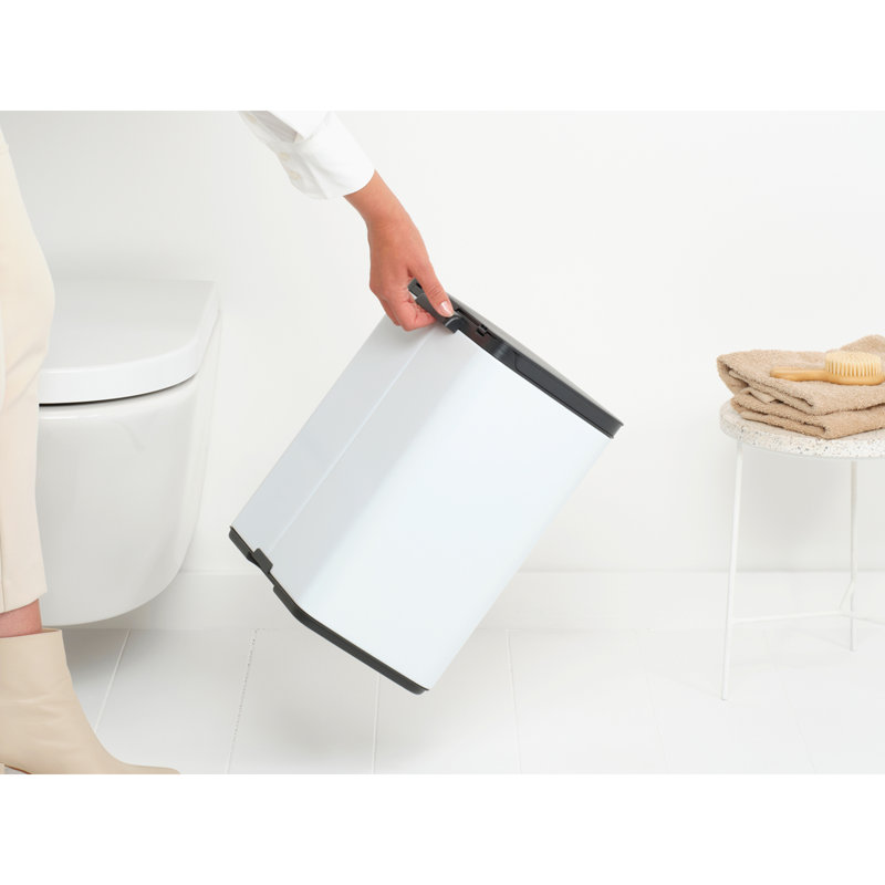 Brabantia 12 Litre Bo Waste Bin, White