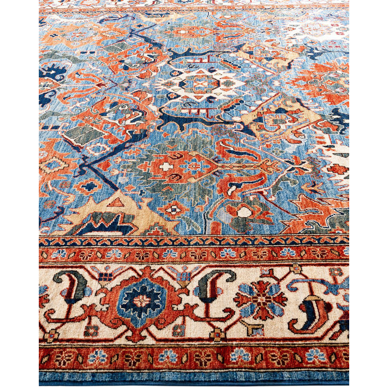 Serapi One-of-a-Kind 9' 1" X 11' 8" Hand Knotted Area Rug