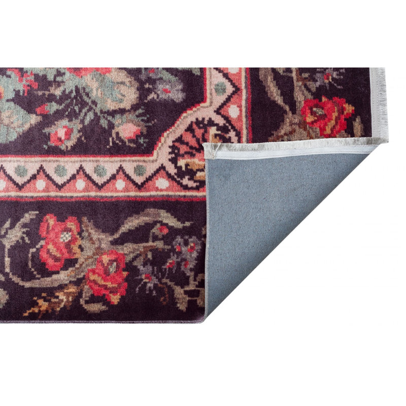 Floral Area Rug, Rectangle 120 x 180cm