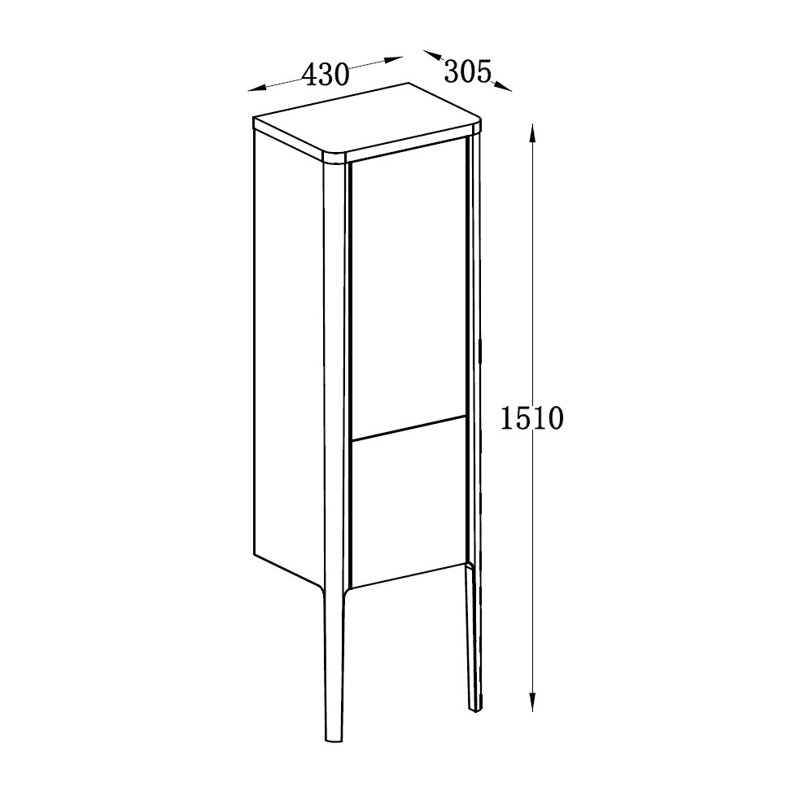 Senah Linen Cabinet