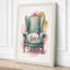 Wingback Comfort Eclectic - Wrapped Canvas-230034-230125