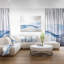 Toile abstraite murale, impression de vague d'eau 3D - Vague d'eau 3D-35124096-26666443