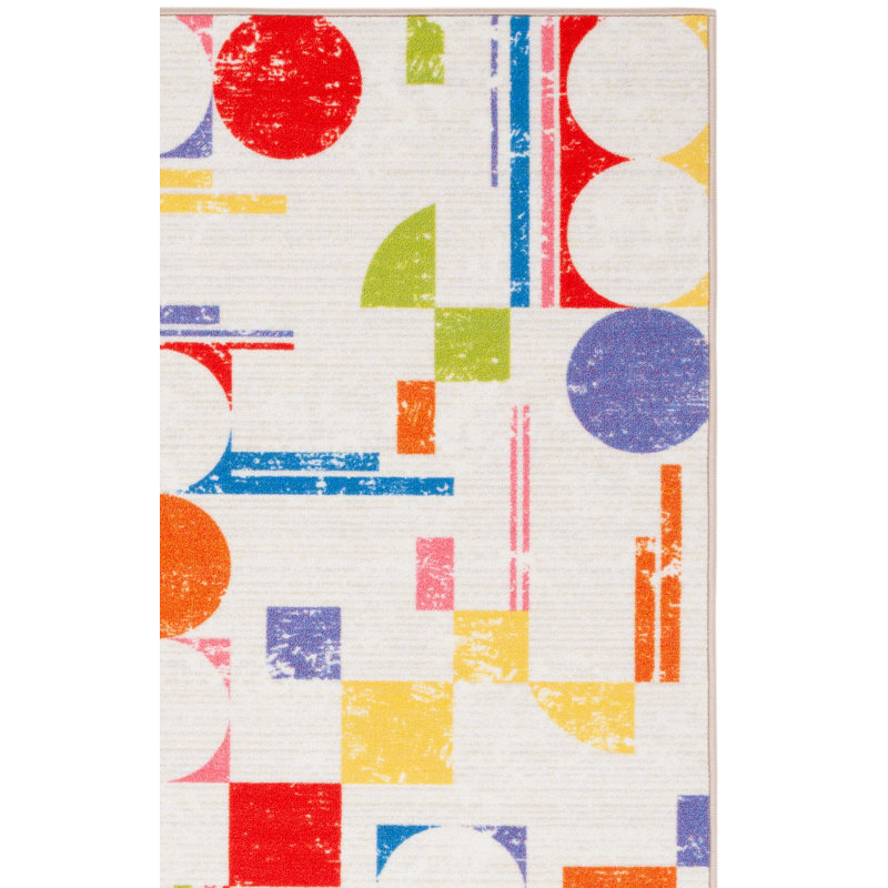Chesney Kids Playhouse 200 Performance Machine Washable Rug, Rectangle 3'3" x 5'3"