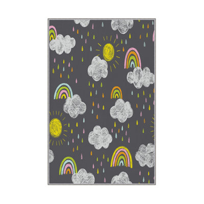 Premium Hall Carpet, 3D Digital Printed, 39.4 x 59.1 Inches | 100% Polyester, Antibacterial, Non-Slip Underside | Pile Height: 0.04 Inches, Machine Washable, Ideal for Living Room & Entryway Decor