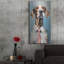 Art mural en métal Trinx «Hound Chemise and Tie 1» par Sean Parnell-1978517156