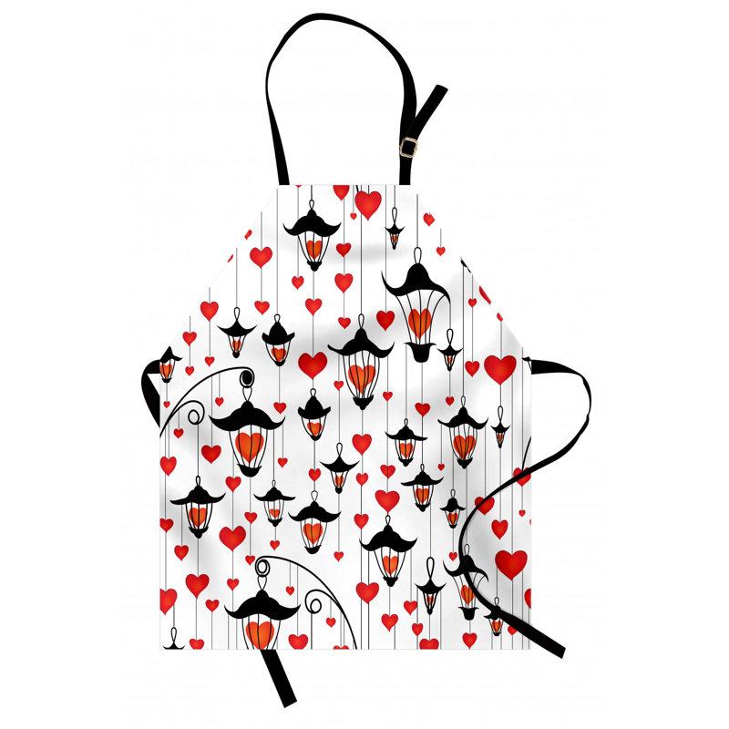 Valentine's Day Bib Apron