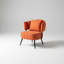 Fauteuil demi-tonneau Comfy Modern Accent