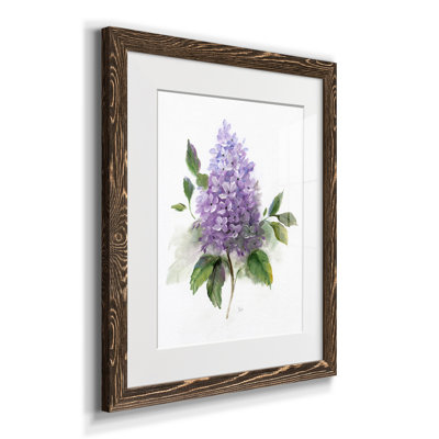 " Lilac Romance I " Painting Print