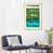 Toile avec cadre en bois beige n'est pas disponible
