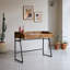 Hedda Solid Wood Writing Desk