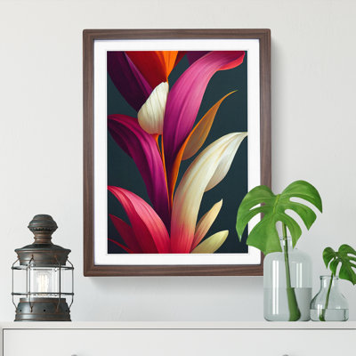 The Unreal Flower - Framed Print