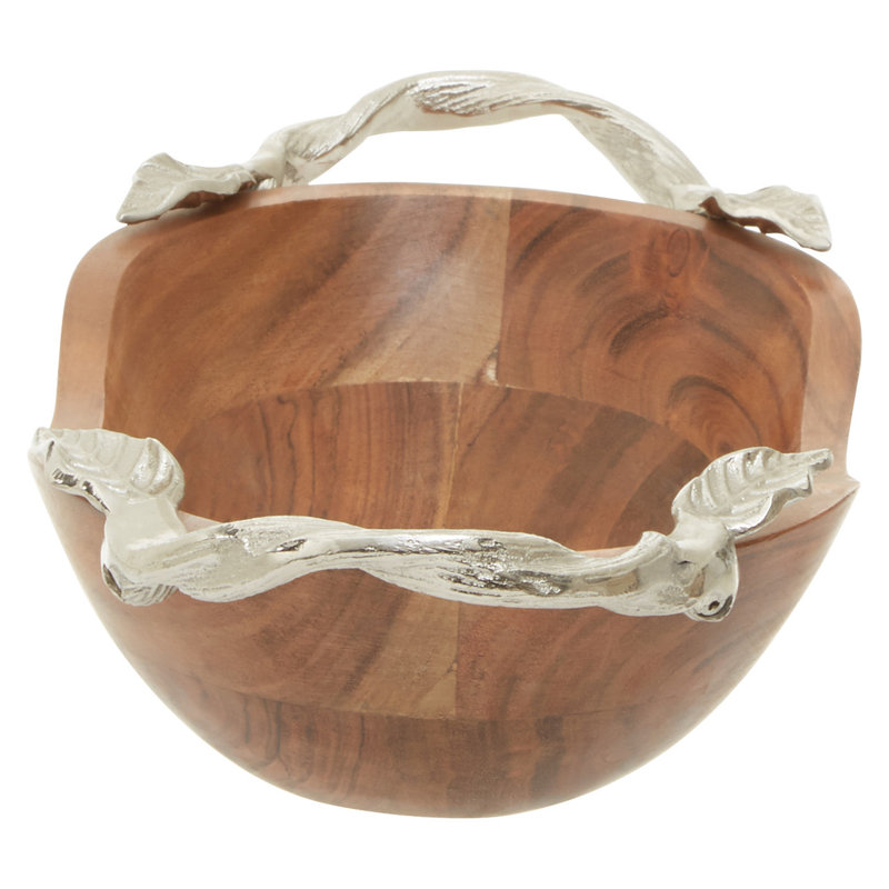 Alpen Home Gaerwn Wood Serving Bowl
