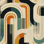 Murale rétro Mid Century