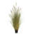60" PVC Artificial Potted Green and Brown Grass and Plastic Grass-591536833