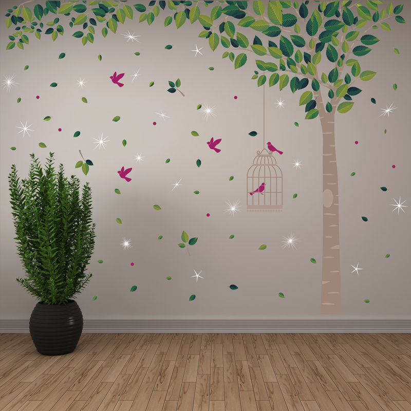 Plants & Flowers Non-Wall Damaging Wall Decal