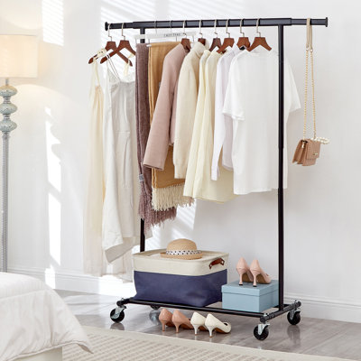 Clothes Rail Adjustable Height & Width