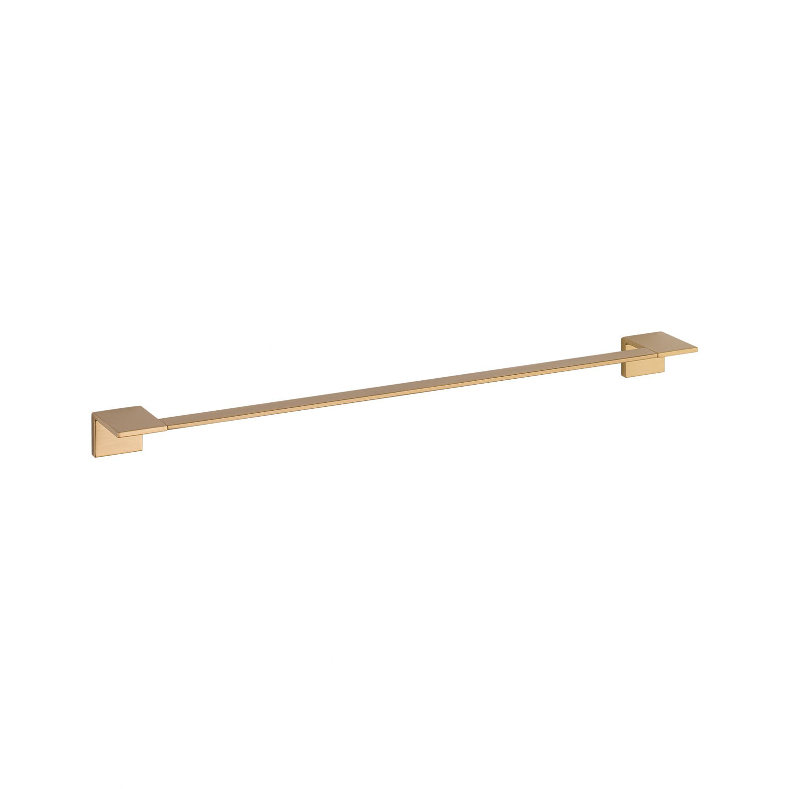 Vero 24" Wall-Mounted Towel Bar, Brilliance Champagne Bronze