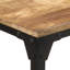 Derion Mango Rectangular Wood Top Dining Table with Iron Base-61751105