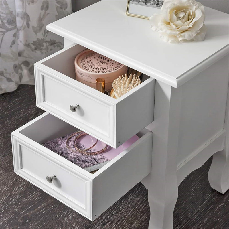 Jim 35cm W Bedside Table