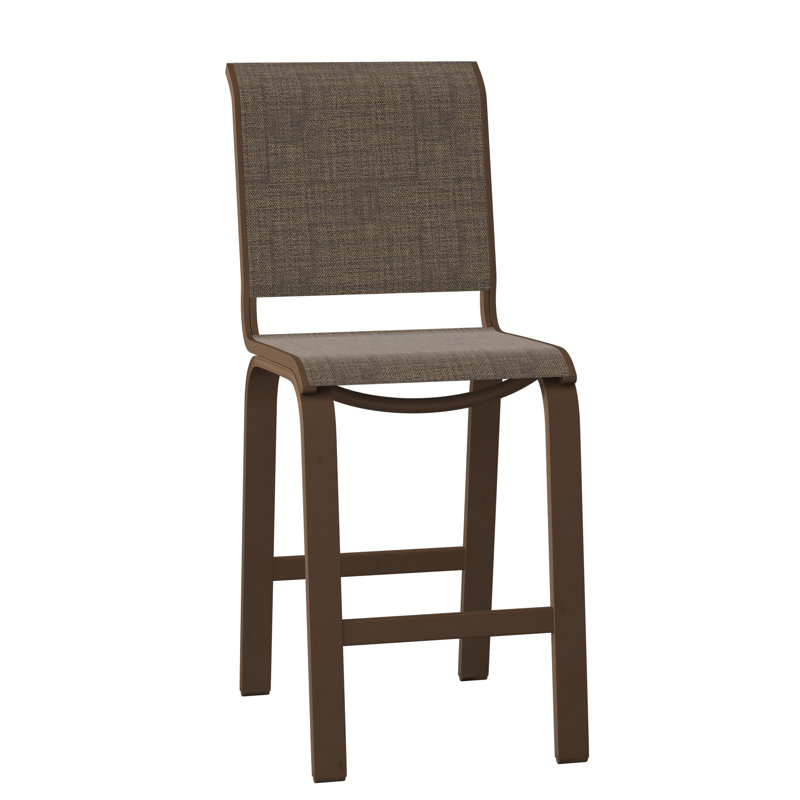 Tabouret de bar 26 po Holna, Kona texturé, Moka Sunbrella®
