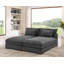 Canapé-lit modulaire sans accoudoirs avec coussins réversibles 69 po Jaeliah-1345637892-1382221227