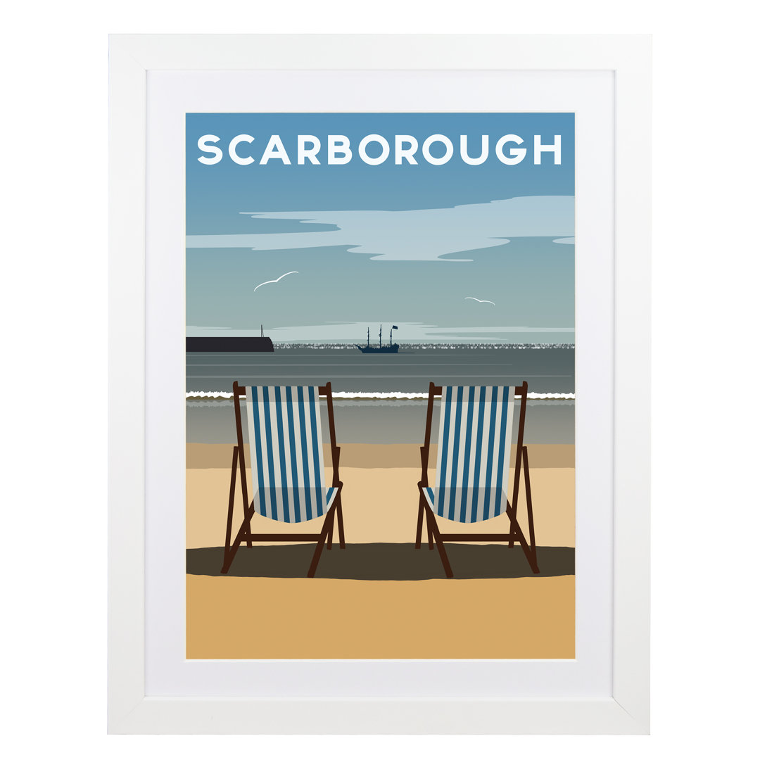 Scarborough 2 - Graphic Art Print on Paper