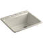 Évier de cuisine avec support de bassin L 25 po x l 22 po x 9-5 po Riverby-64615351-11013554