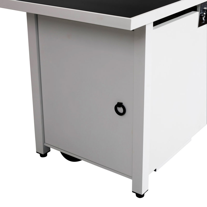 Steel Outdoor Fire Pit Table With Lid