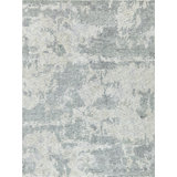 Abstract Area Rug in Green