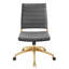 Chaise de bureau en velours Jive-1309142829
