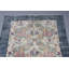 Tapis rustique à motif floral Oushak beige pour décoration de chambre avec éléments de design rétro turc et anatolien taille 4 x 6