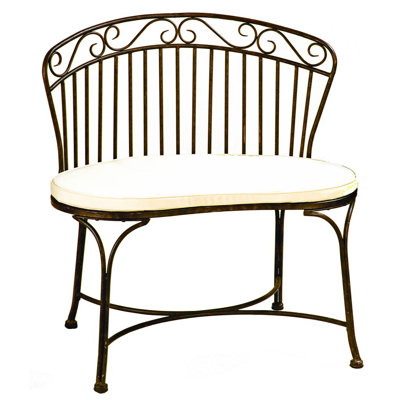 banc de jardin impérial Coldiron