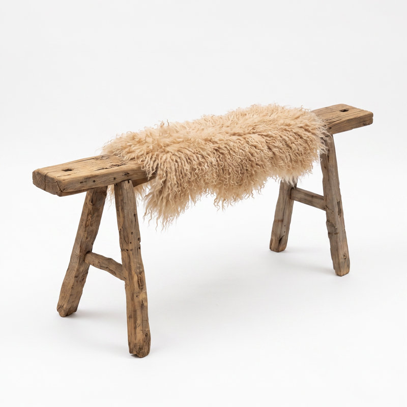 Solid Wood Bench