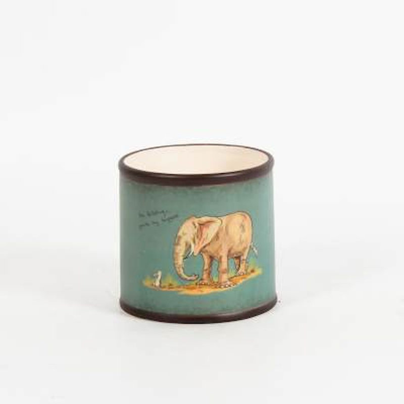 Pot à fleurs en céramique Yoseloff, H 3,94 po x l 4,13 po x P 4,13 po