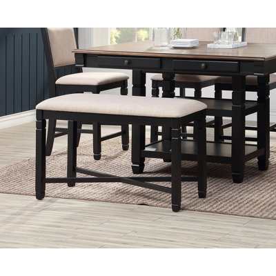 Jocelyn Polyester Upholstered Bench
