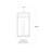 Sylmar Transparent Pier Mount Light-103341312
