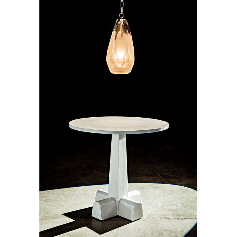 Camellia Solid Wood End Table